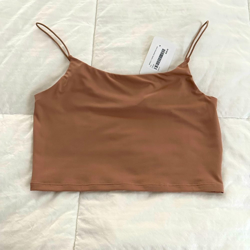 Barely there. NWT crop tank